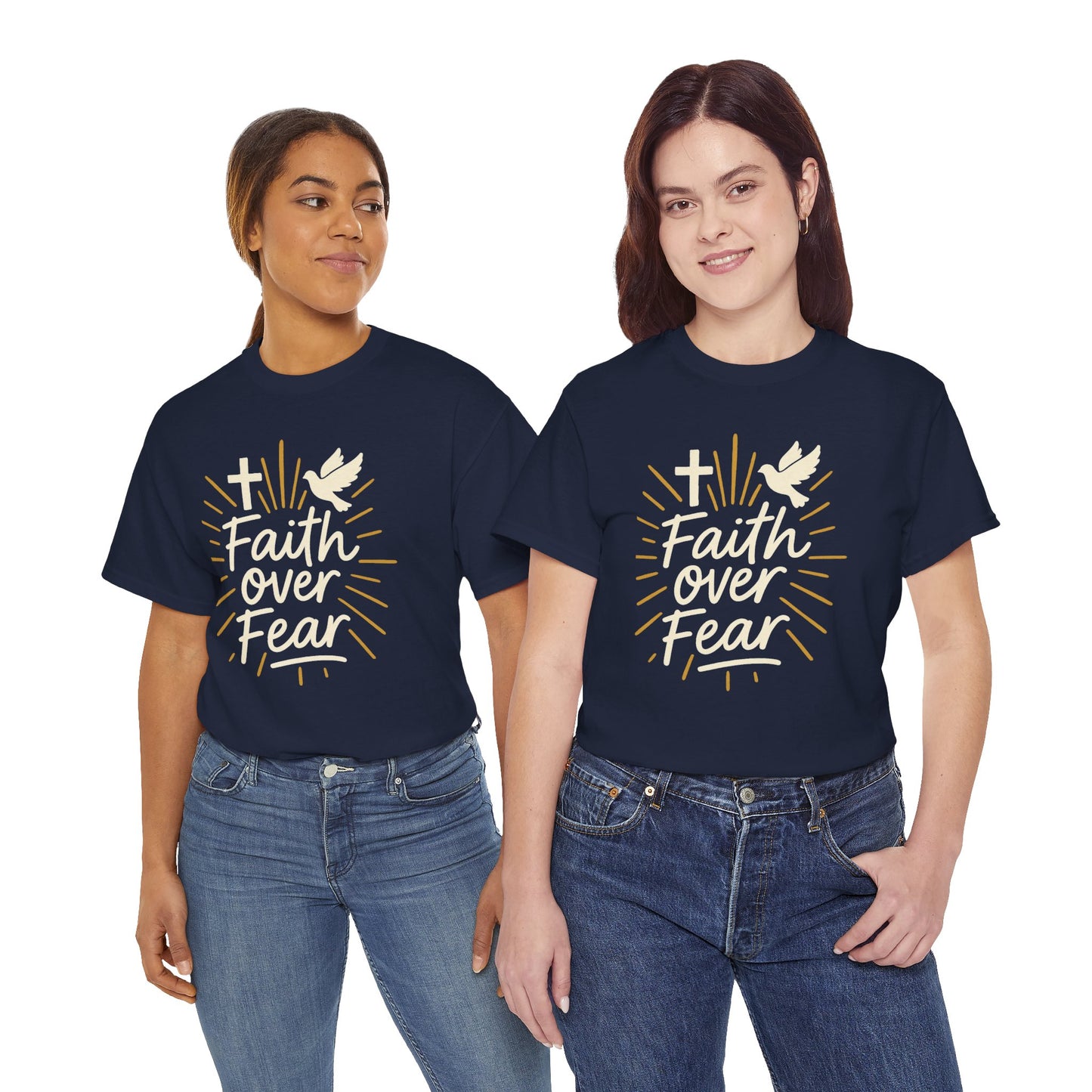Faith Over Fear – Faith Walk T-Shirt