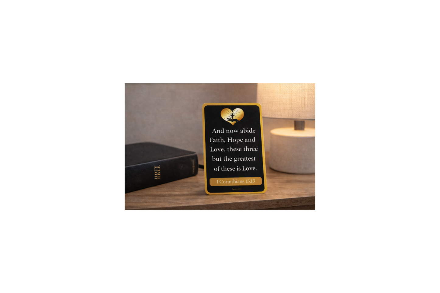 God Is Love | Faith Inspirational Scripture Cards