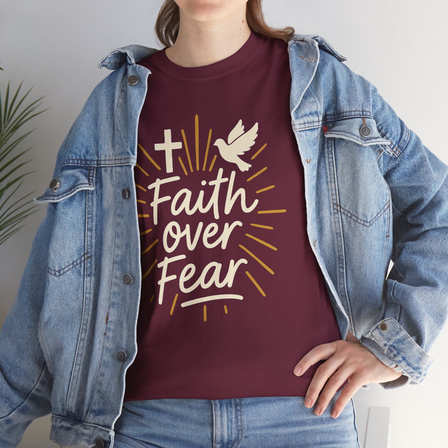 Faith Over Fear – Faith Walk T-Shirt