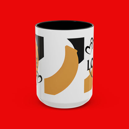 " I am Love",  Self acclimating, inspirational mug.
