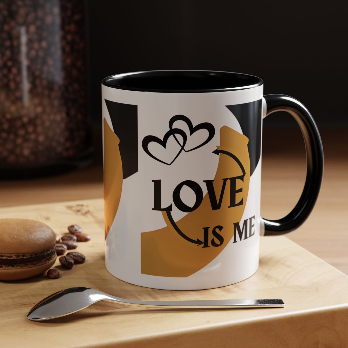 " I am Love",  Self acclimating, inspirational mug.