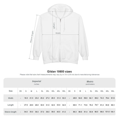 Zip Hoodie with Gold Monogram Logo - SB Emblem Chest Print