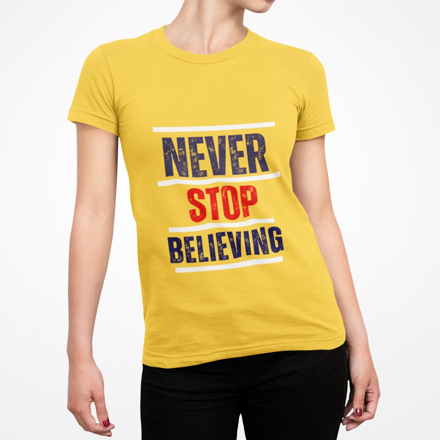 Spiritual Motivation Unisex Tee, Positive Faith-Based Shirt, Inspirational T-Shirt for Men and Women, Religious Top for Meditation and Yoga,
