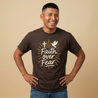 Faith Over Fear – Faith Walk T-Shirt