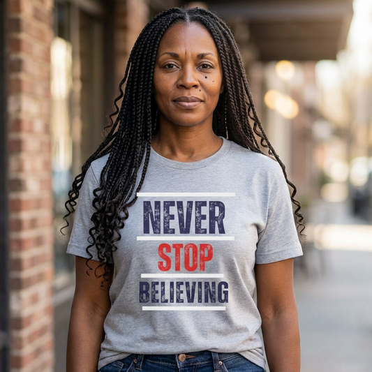 Spiritual Motivation Unisex Tee, Positive Faith-Based Shirt, Inspirational T-Shirt for Men and Women, Religious Top for Meditation and Yoga,