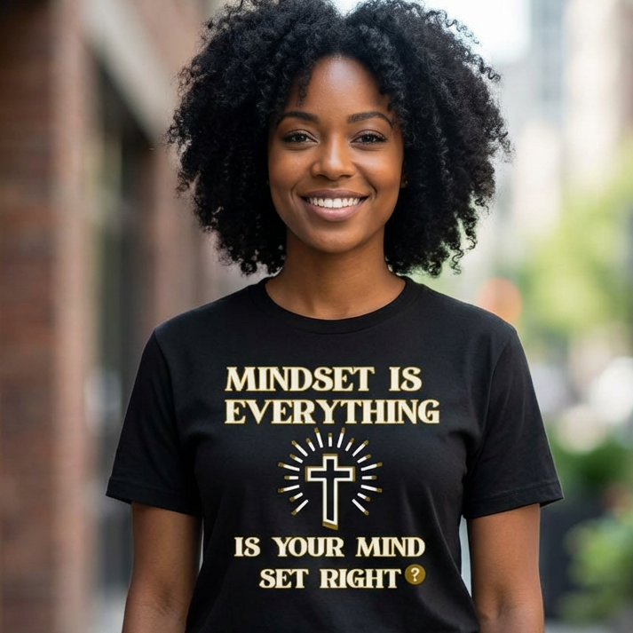 Positive Mindset Always Unisex T-Shirt -  Reallife FAITH