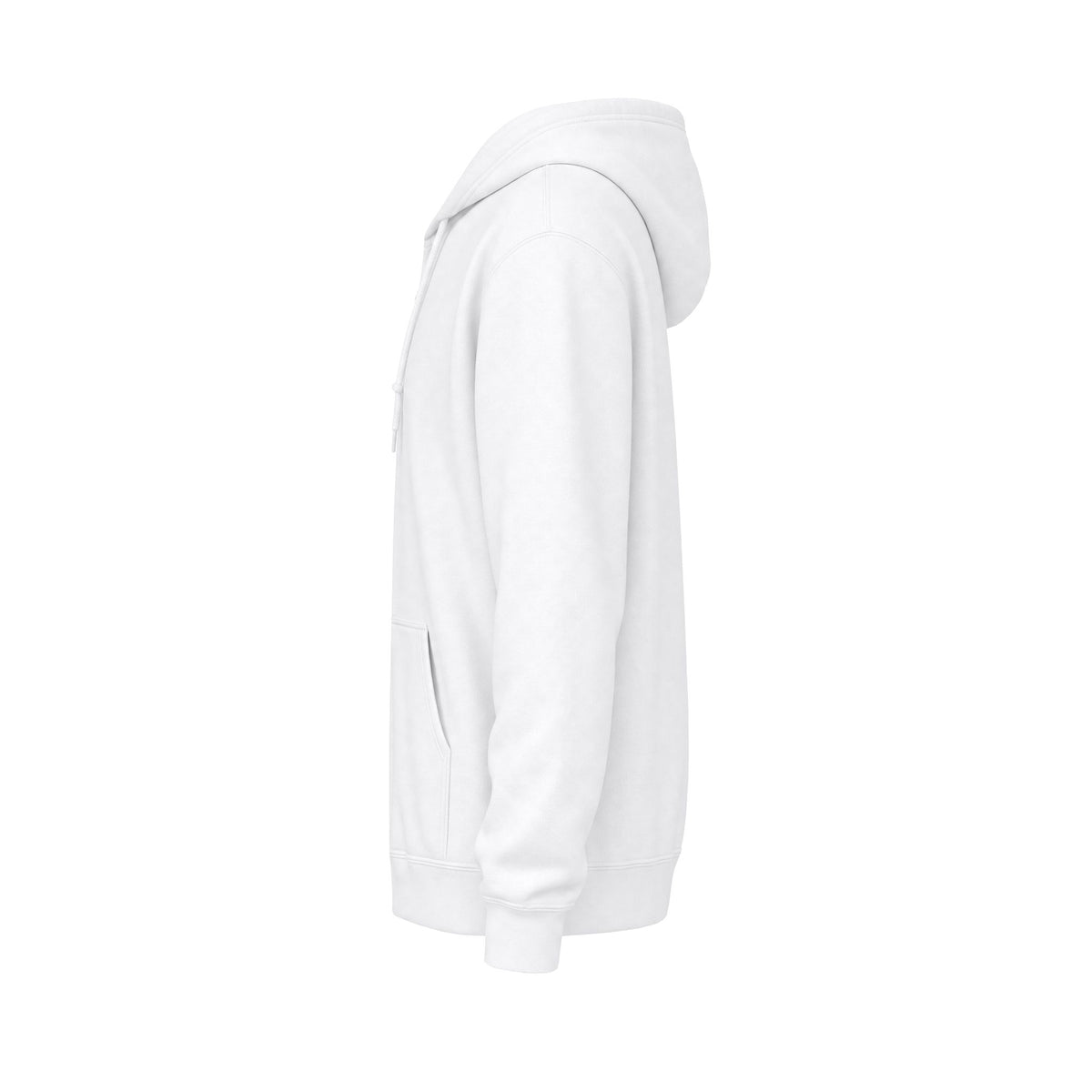 Zip Hoodie with Gold Monogram Logo - SB Emblem Chest Print