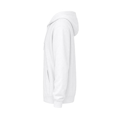 Zip Hoodie with Gold Monogram Logo - SB Emblem Chest Print