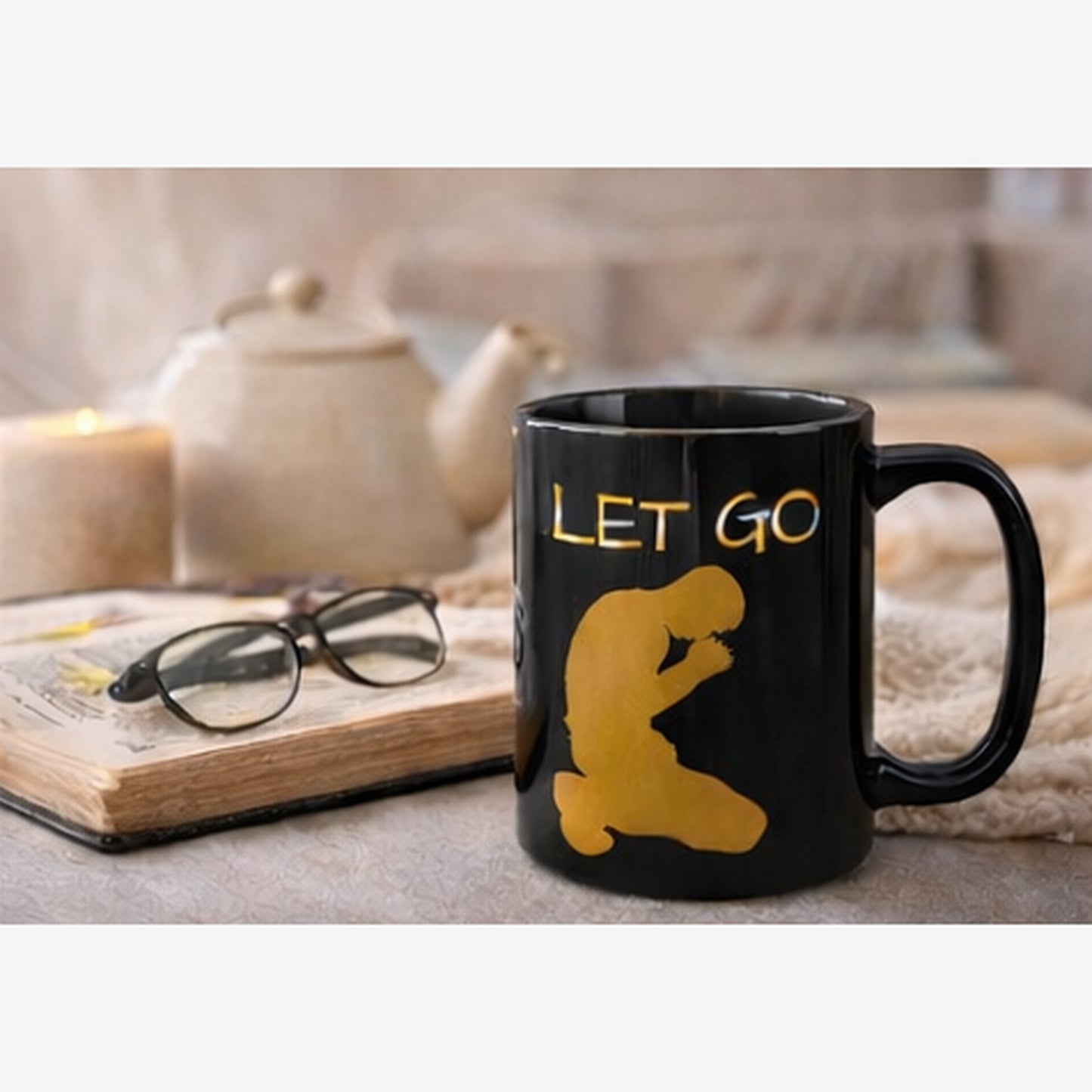 Let Go, Let God – Philippians 4:6  Mug (15oz)